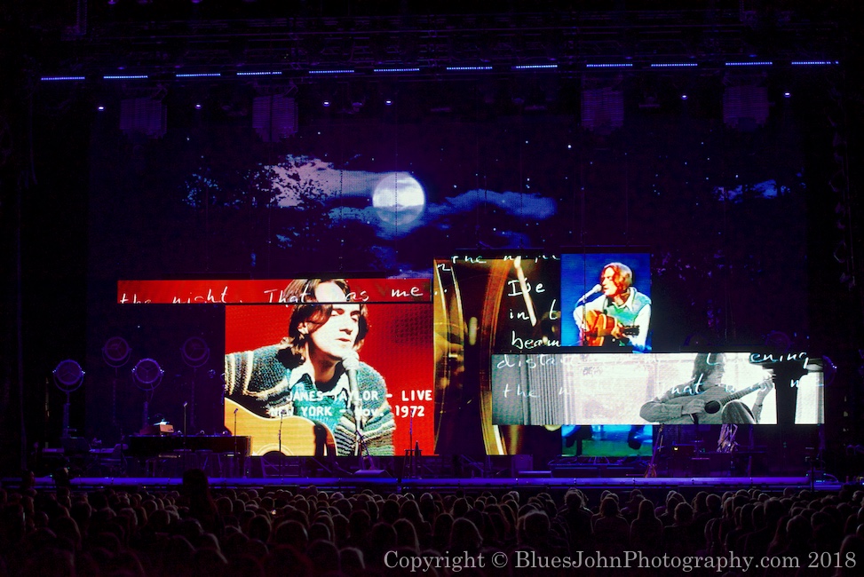 James Taylor, Moda Center, Rose Quarter, photo by John Alcala