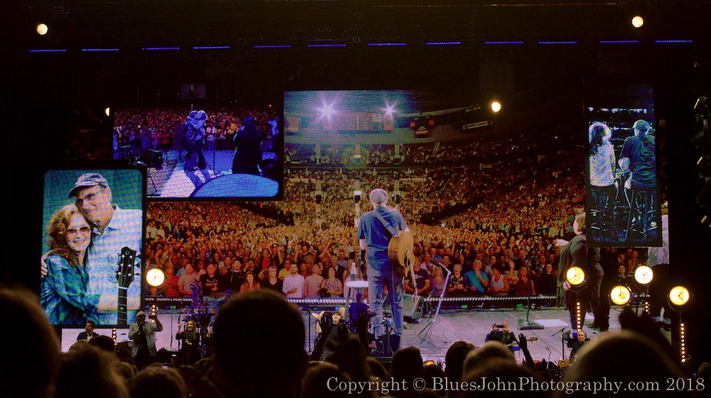 James Taylor, Moda Center, Rose Quarter, photo by John Alcala