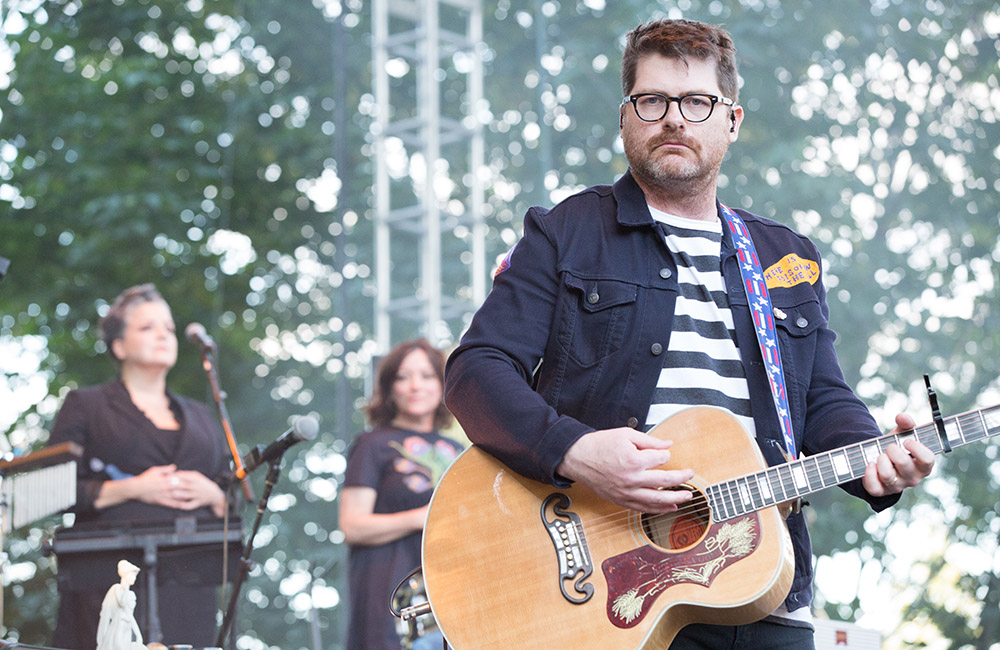 The Decemberists, Edgefield Amphitheater, photo by Joe Duquette