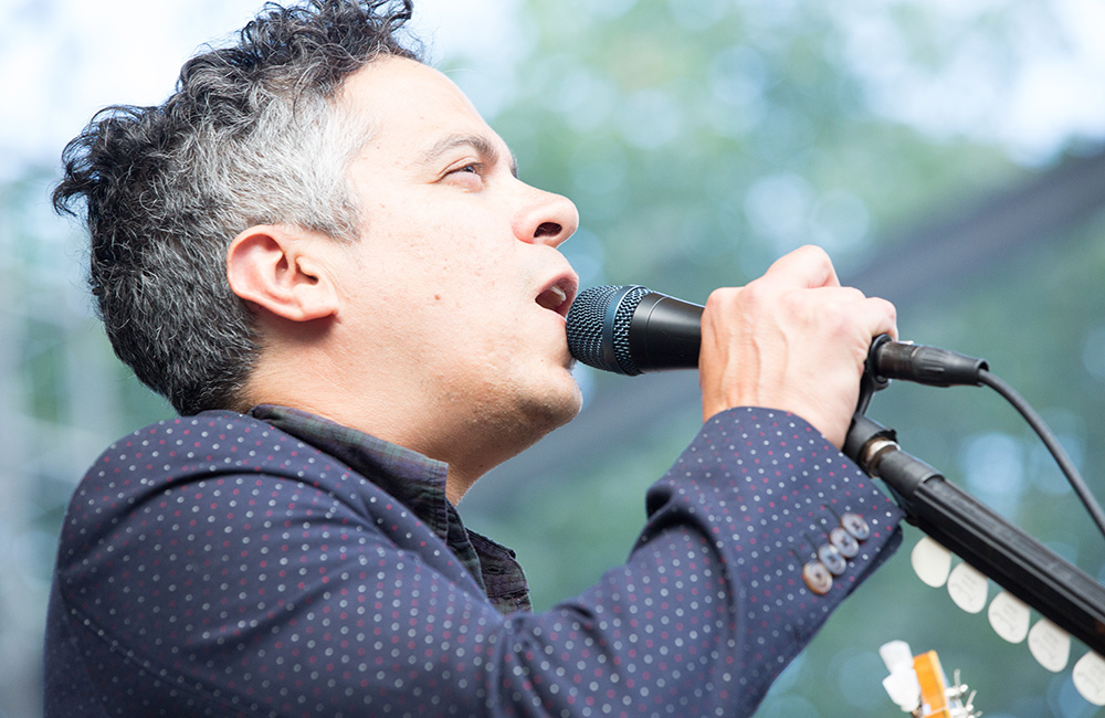 M. Ward, Edgefield Amphitheater, photo by Joe Duquette
