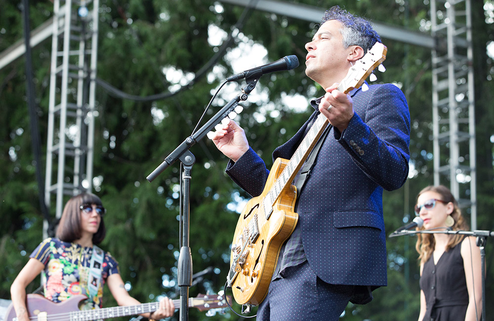 M. Ward, Edgefield Amphitheater, photo by Joe Duquette