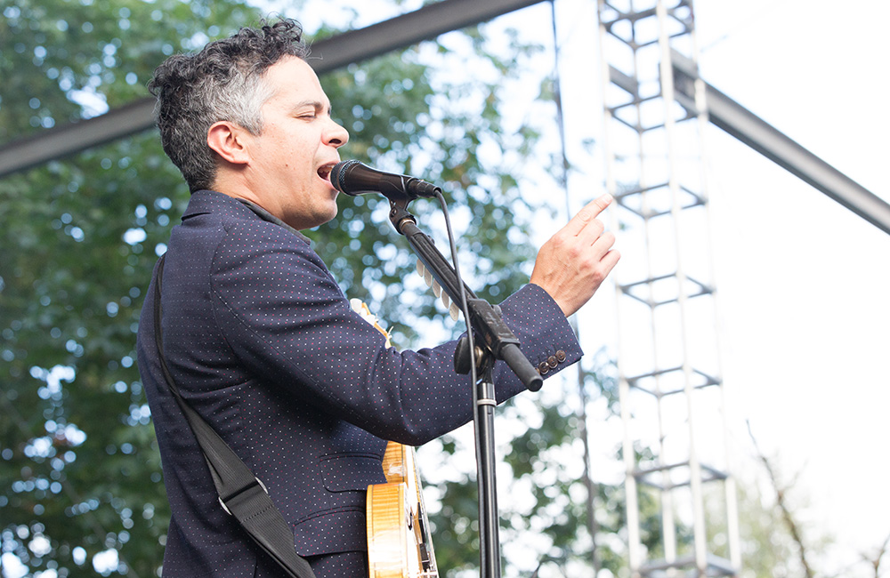 M. Ward, Edgefield Amphitheater, photo by Joe Duquette