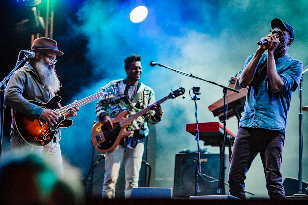 TV On The Radio, Sasquatch! Festival, Gorge Amphitheatre, photo by Tojo Andrianarivo