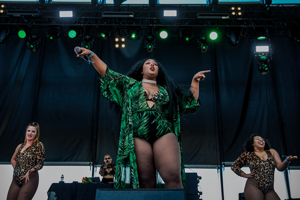 Lizzo, Sasquatch! Festival, Gorge Amphitheatre, photo by Tojo Andrianarivo