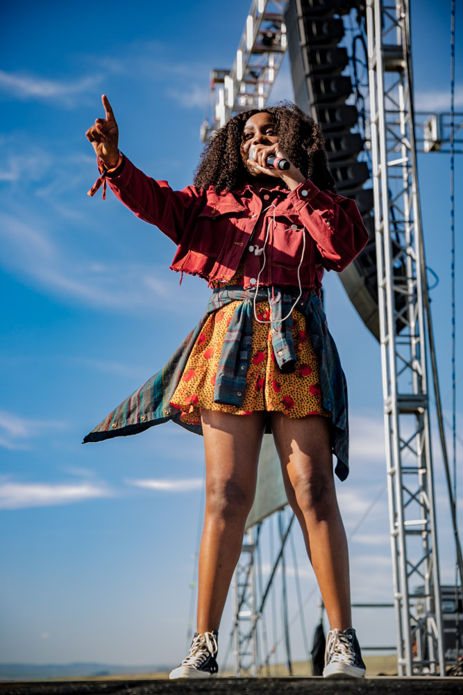 Noname, Sasquatch! Festival, Gorge Amphitheatre, photo by Tojo Andrianarivo