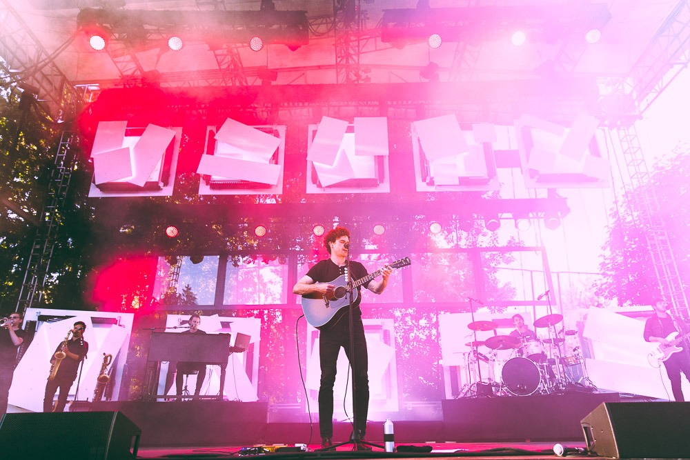 Vance Joy, Edgefield Amphitheater, photo by Sydnie Kobza