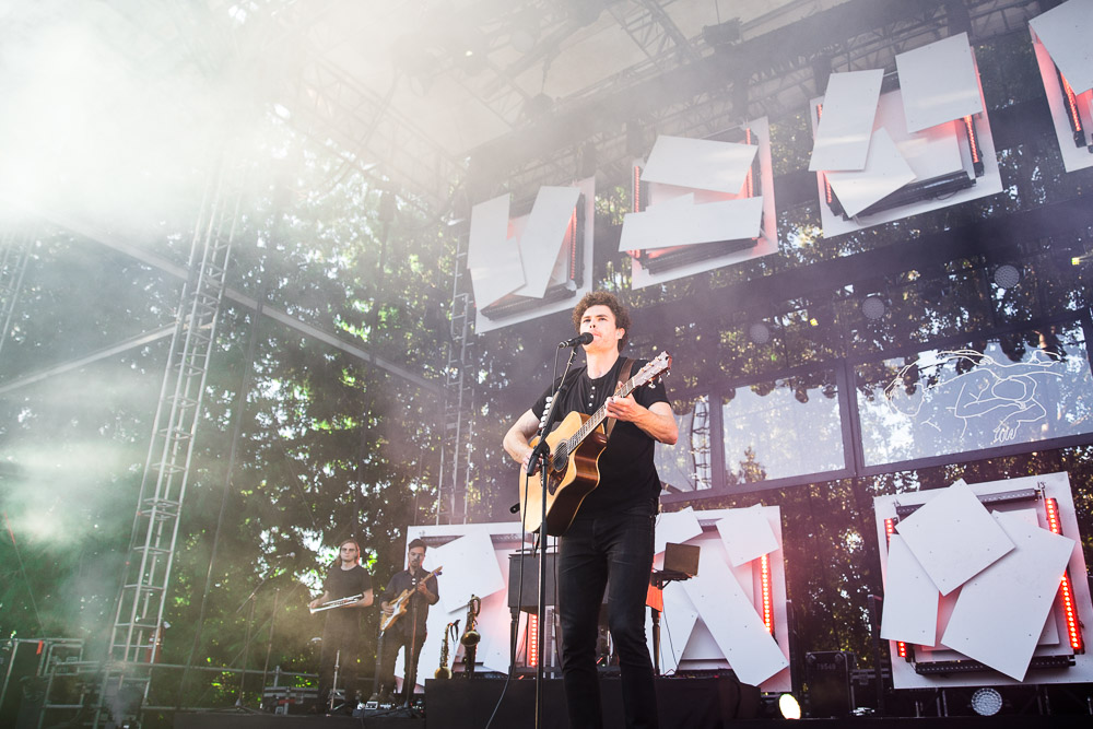 Vance Joy, Edgefield Amphitheater, photo by Sydnie Kobza