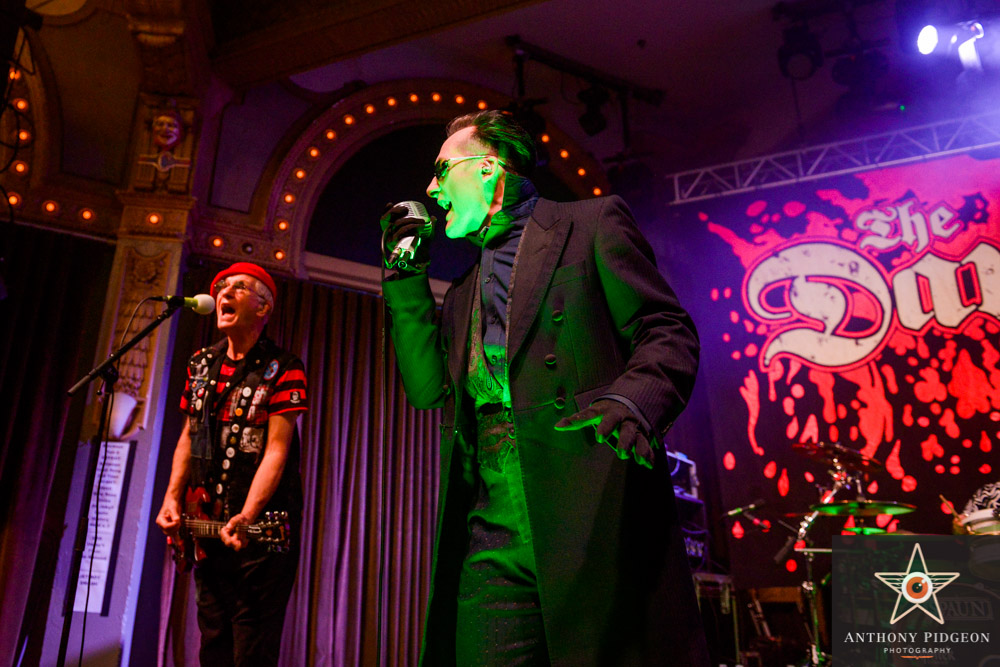 The Damned, Crystal Ballroom, photo by Anthony Pidgeon