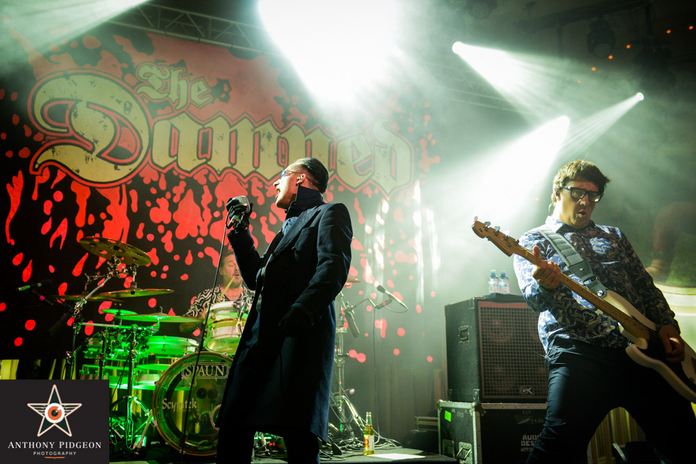 The Damned, Crystal Ballroom, photo by Anthony Pidgeon