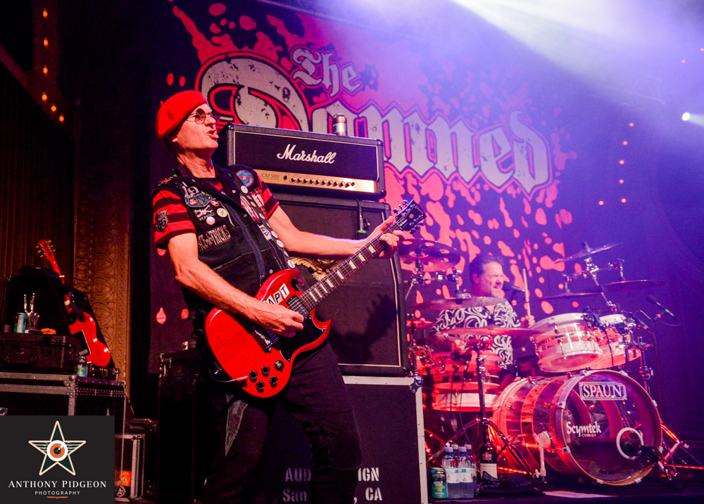 The Damned, Crystal Ballroom, photo by Anthony Pidgeon