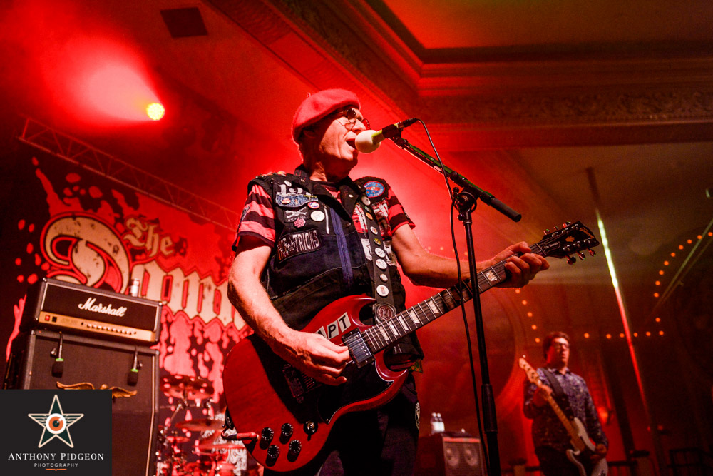 The Damned, Crystal Ballroom, photo by Anthony Pidgeon