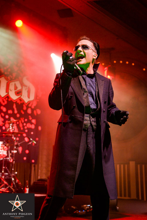 The Damned, Crystal Ballroom, photo by Anthony Pidgeon