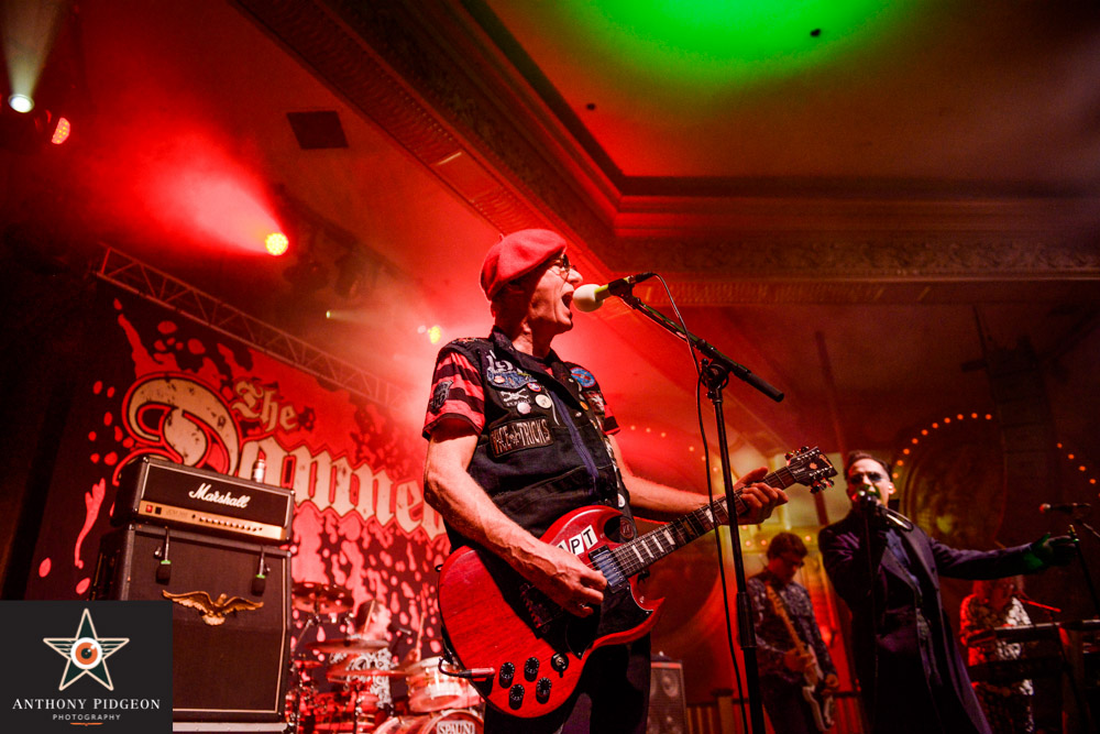 The Damned, Crystal Ballroom, photo by Anthony Pidgeon