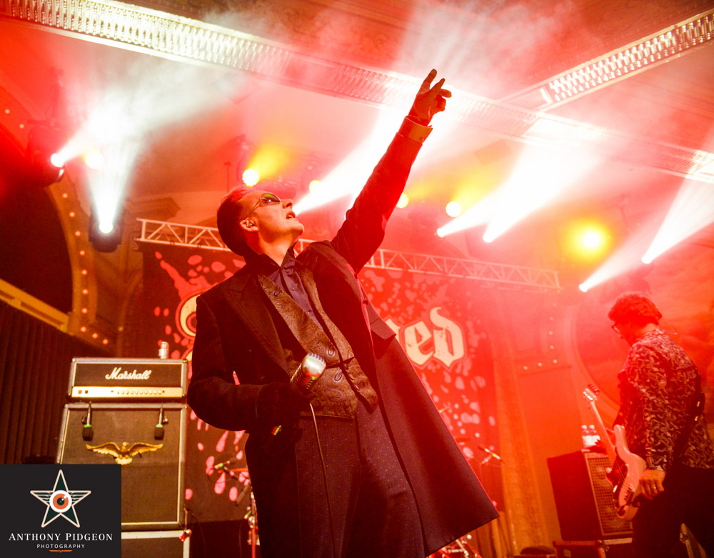 The Damned, Crystal Ballroom, photo by Anthony Pidgeon