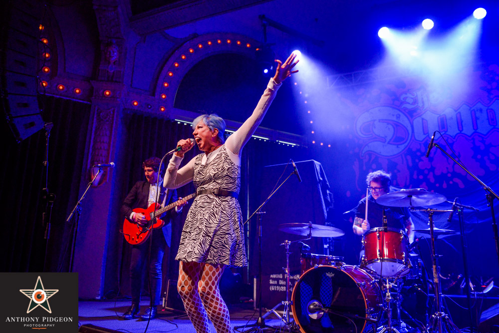 Alice Bag, Crystal Ballroom, photo by Anthony Pidgeon