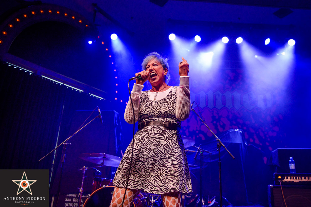 Alice Bag, Crystal Ballroom, photo by Anthony Pidgeon