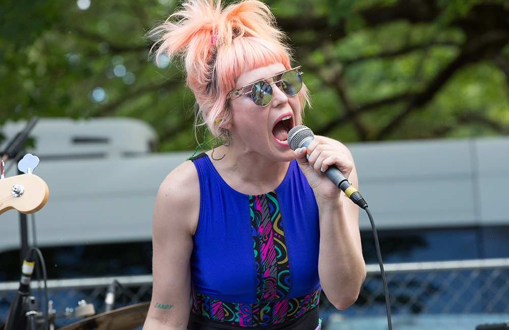 Tacocat, Walker Stadium, photo by Joe Duquette