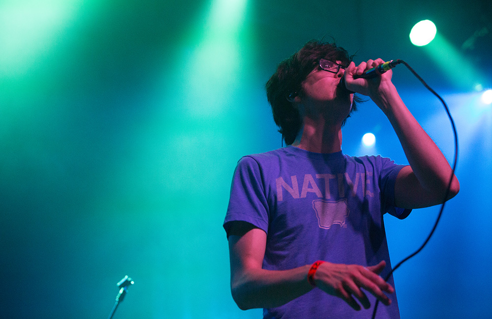 Car Seat Headrest, Crystal Ballroom, photo by Joe Duquette
