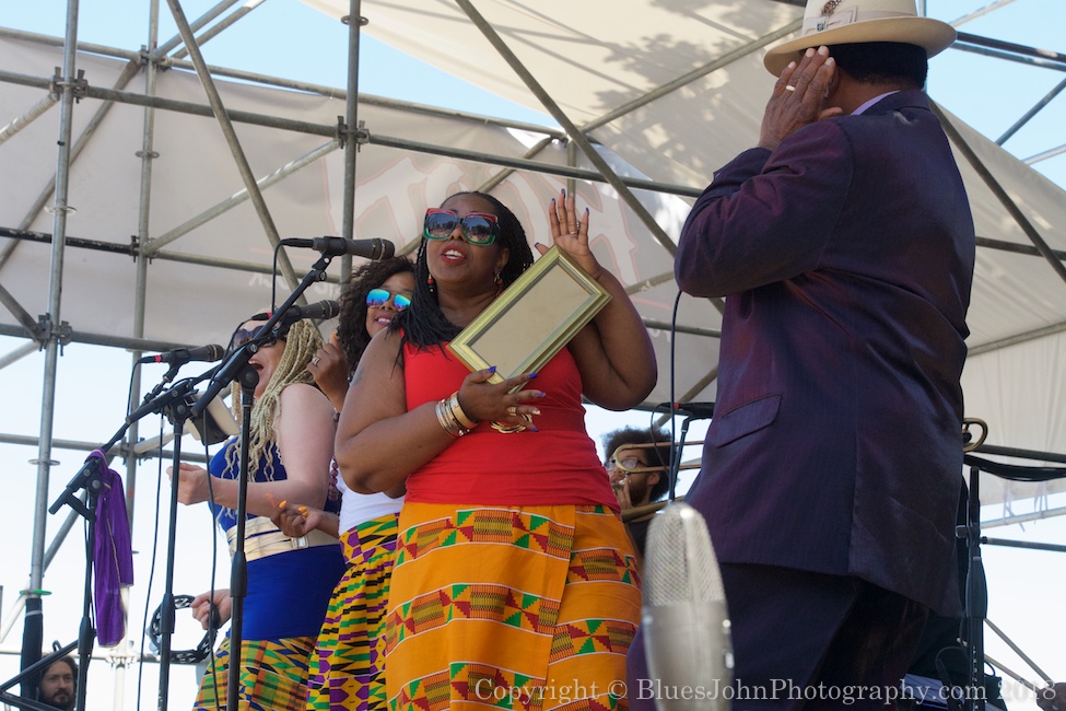 Tony Ozier, Norman Sylvester, Arietta Ward, Waterfront Blues Festival, Tom McCall Waterfront Park, photo by John Alcala