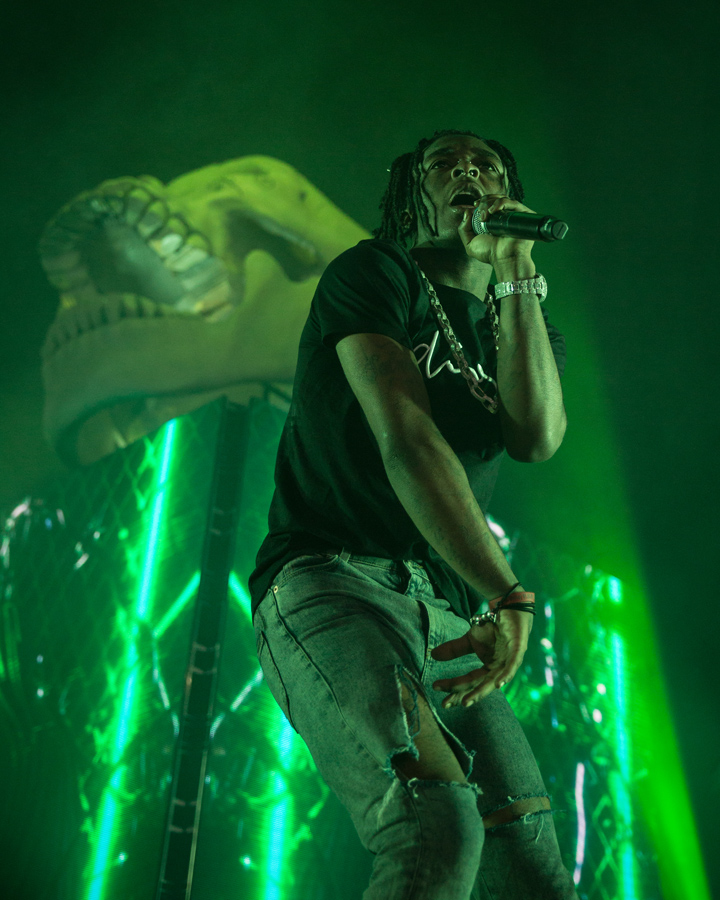 Lil Uzi Vert, Sunlight Supply Amphitheater, photo by Jensen Ocampo