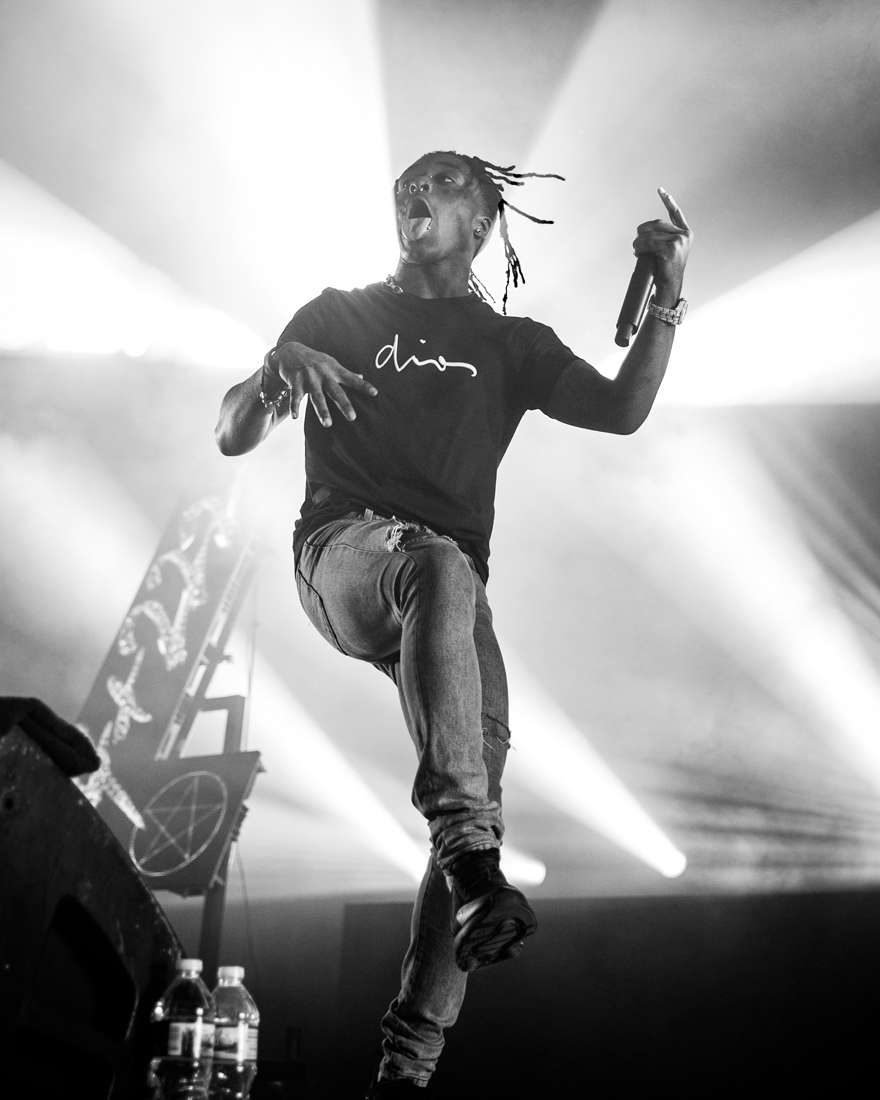 Lil Uzi Vert, Sunlight Supply Amphitheater, photo by Jensen Ocampo