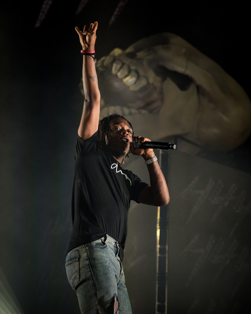 Lil Uzi Vert, Sunlight Supply Amphitheater, photo by Jensen Ocampo