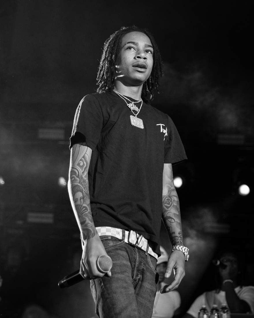 YBN Nahmir, Sunlight Supply Amphitheater, photo by Jensen Ocampo
