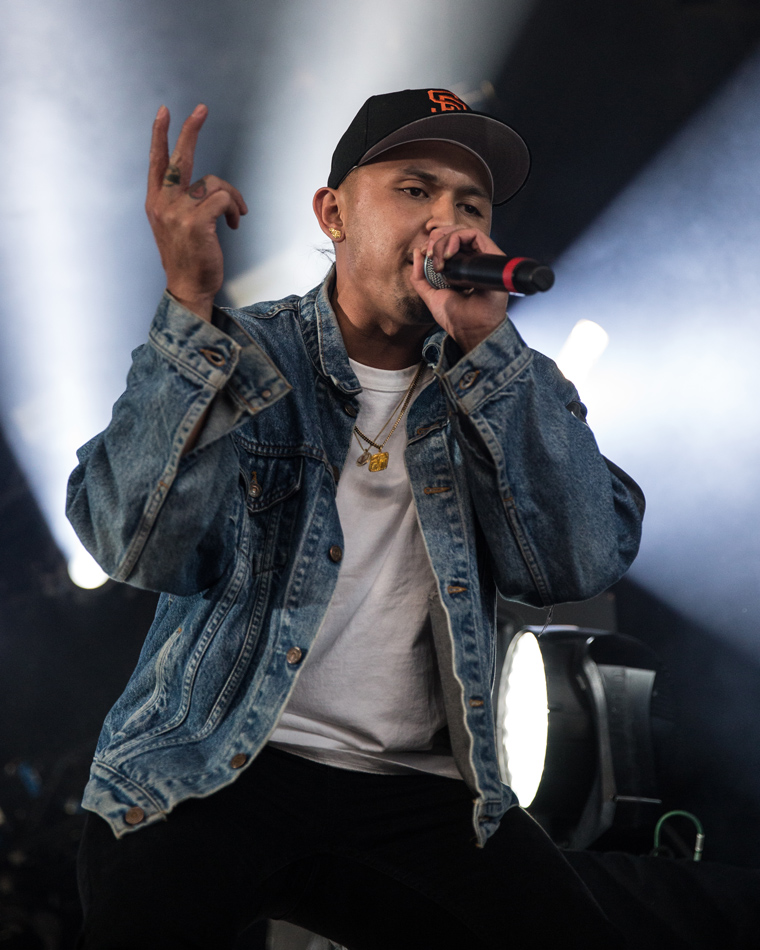 P-Lo, Sunlight Supply Amphitheater, photo by Jensen Ocampo