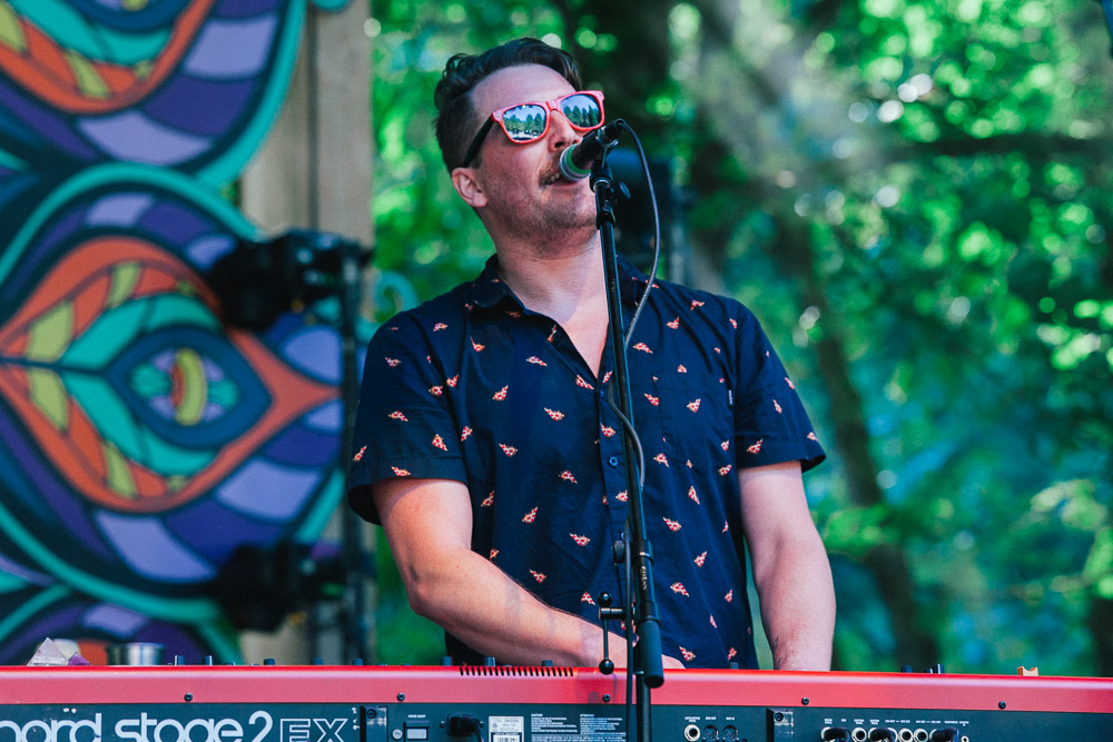 Fruition, Kellen Asebroek, Northwest String Summit, Horning's Hideout, photo by Blake Sourisseau