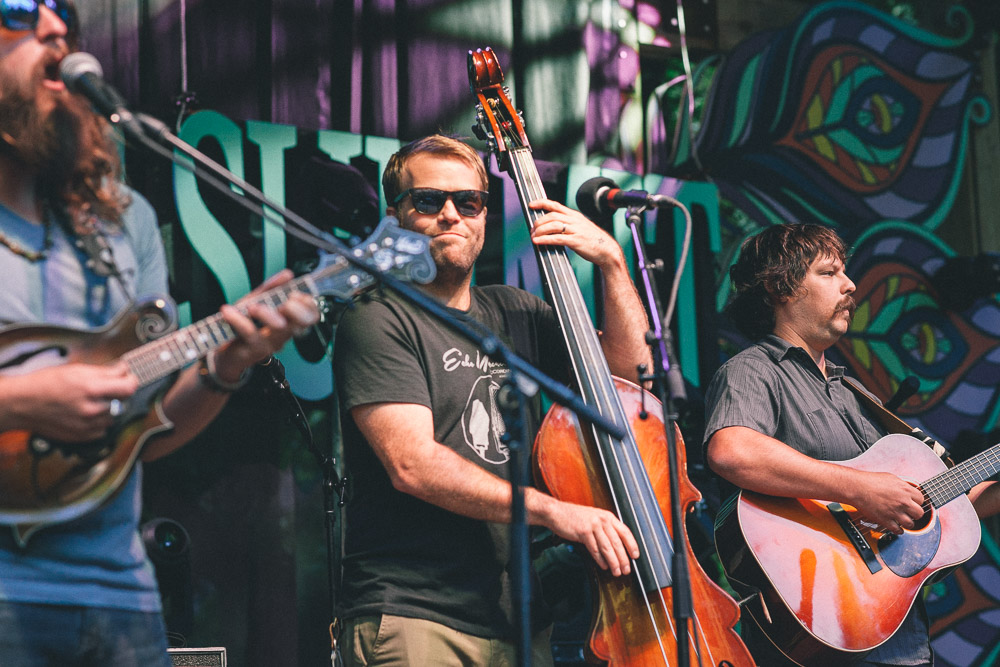 Greensky Bluegrass, Northwest String Summit, Horning's Hideout, photo by Blake Sourisseau