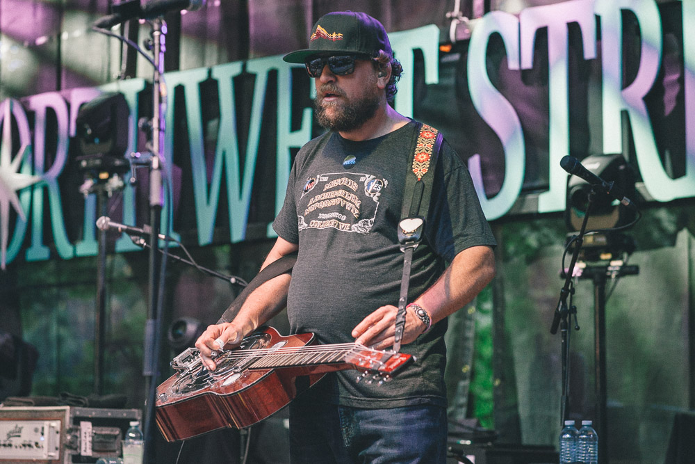 Greensky Bluegrass, Northwest String Summit, Horning's Hideout, photo by Blake Sourisseau