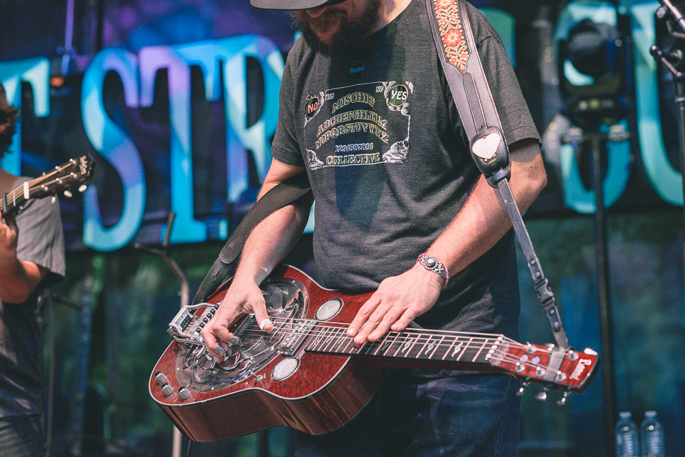 Greensky Bluegrass, Northwest String Summit, Horning's Hideout, photo by Blake Sourisseau