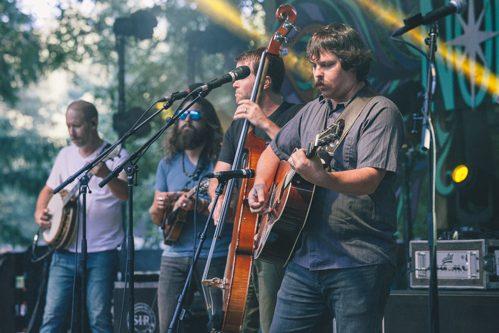Greensky Bluegrass, Northwest String Summit, Horning's Hideout, photo by Blake Sourisseau
