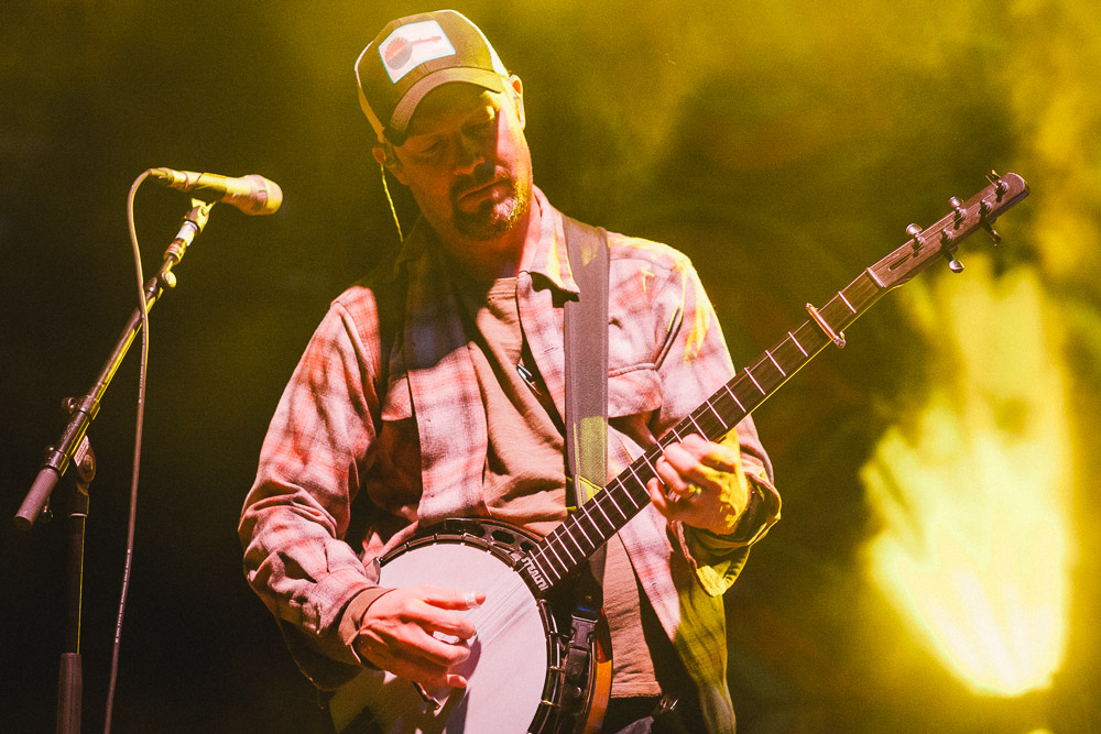 Yonder Mountain String Band, Northwest String Summit, Horning's Hideout, photo by Blake Sourisseau