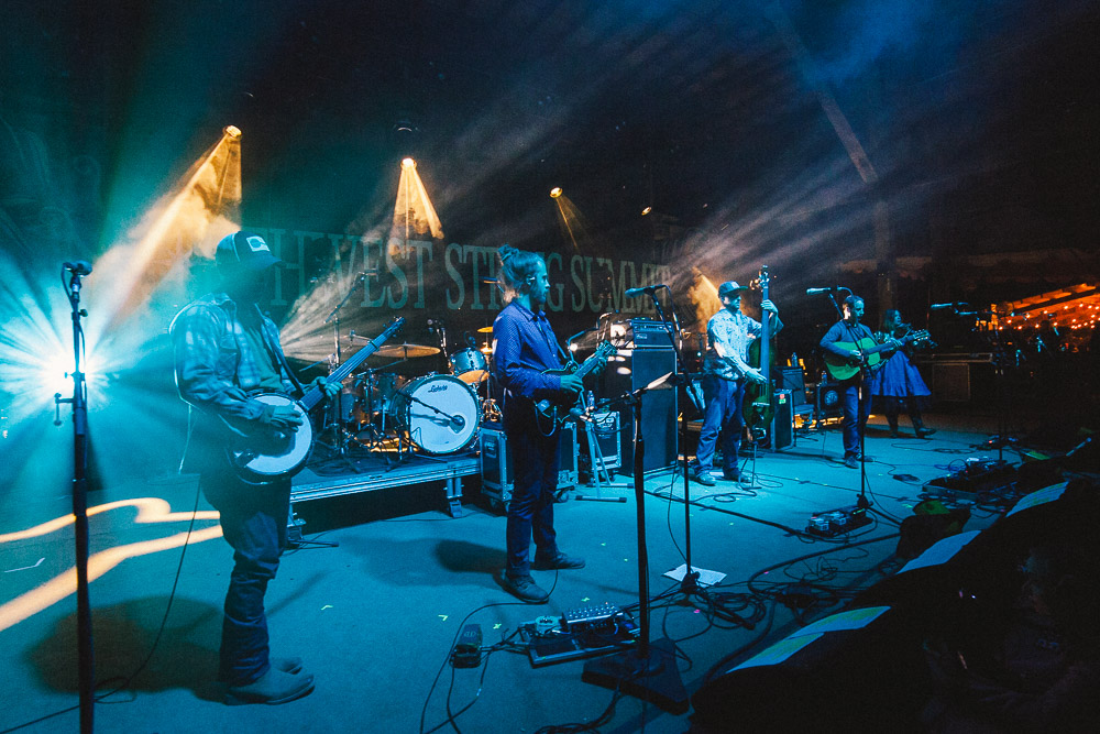 Yonder Mountain String Band, Northwest String Summit, Horning's Hideout, photo by Blake Sourisseau