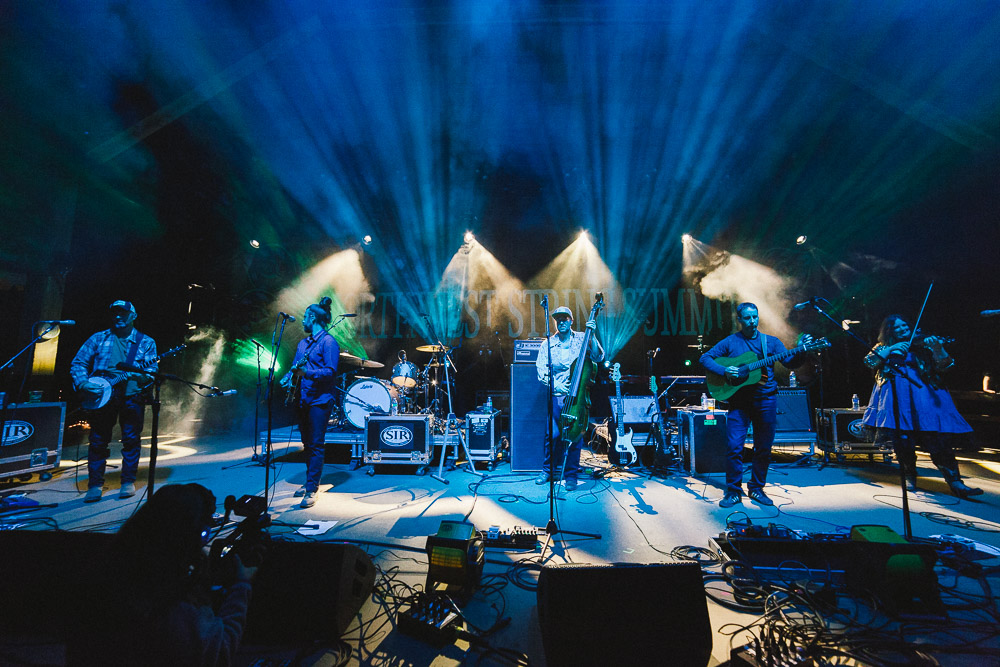 Yonder Mountain String Band, Northwest String Summit, Horning's Hideout, photo by Blake Sourisseau