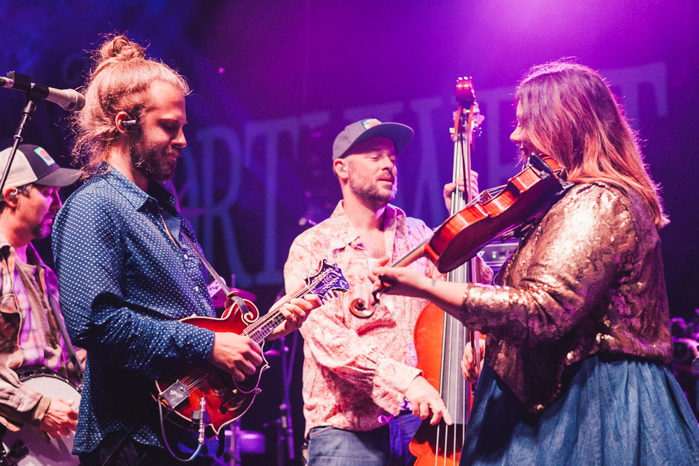 Yonder Mountain String Band, Northwest String Summit, Horning's Hideout, photo by Blake Sourisseau