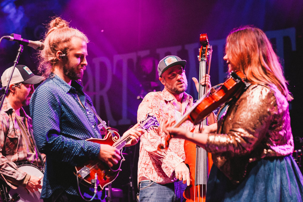 Yonder Mountain String Band, Northwest String Summit, Horning's Hideout, photo by Blake Sourisseau