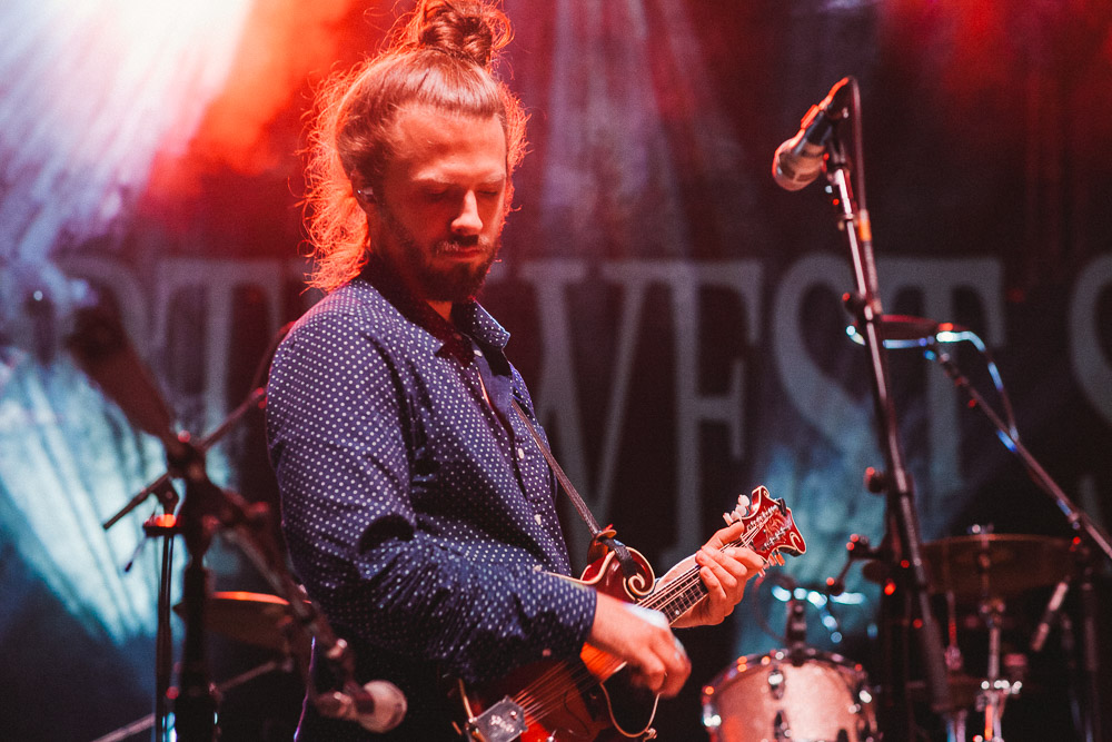 Yonder Mountain String Band, Northwest String Summit, Horning's Hideout, photo by Blake Sourisseau