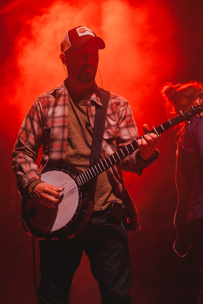 Yonder Mountain String Band, Northwest String Summit, Horning's Hideout, photo by Blake Sourisseau
