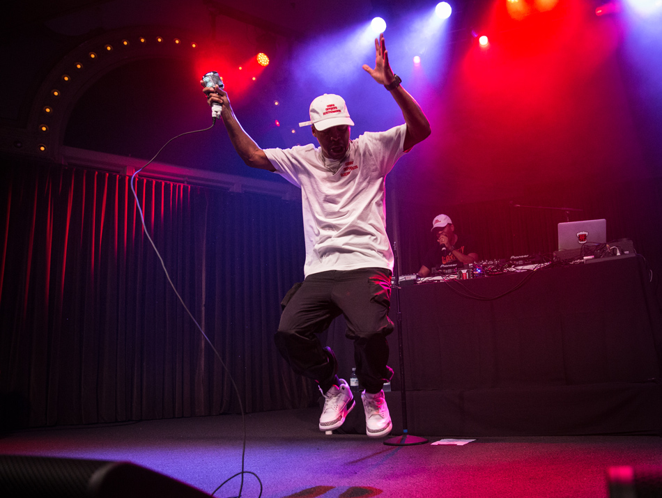 Lupe Fiasco, Crystal Ballroom, photo by Jensen Ocampo