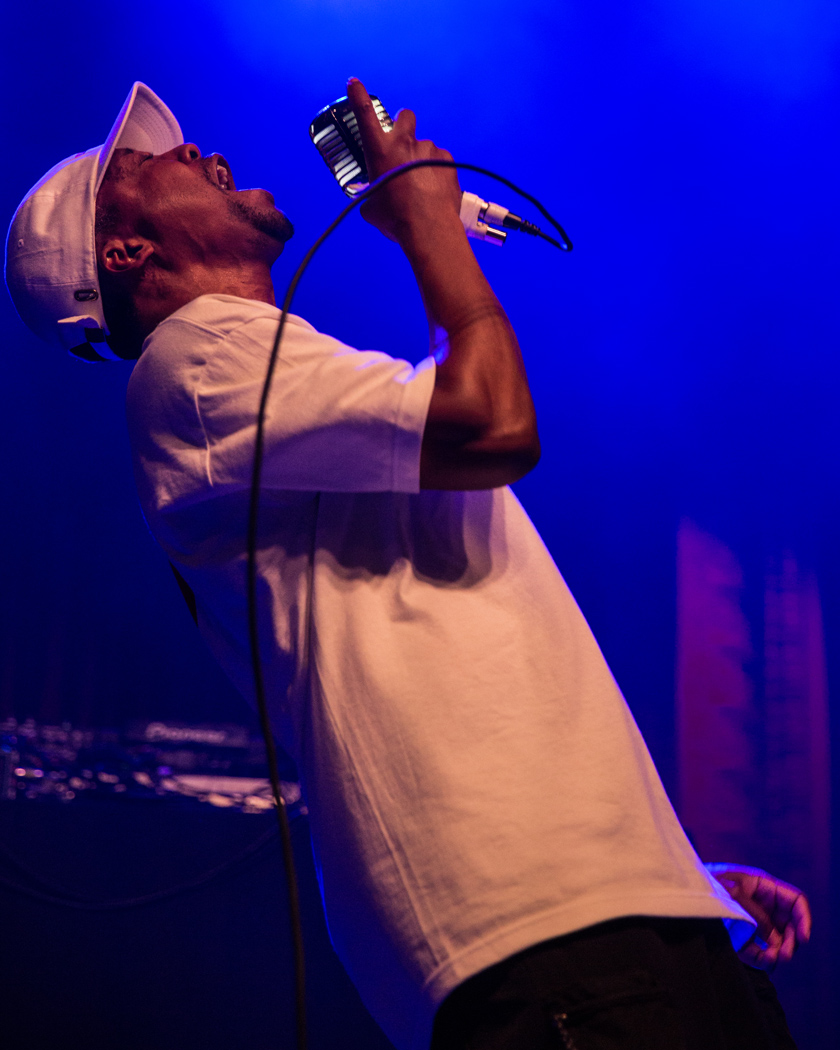 Lupe Fiasco, Crystal Ballroom, photo by Jensen Ocampo