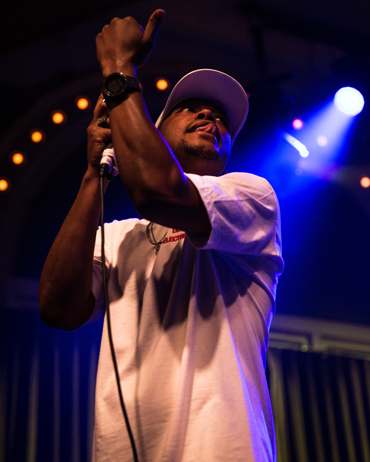Lupe Fiasco, Crystal Ballroom, photo by Jensen Ocampo