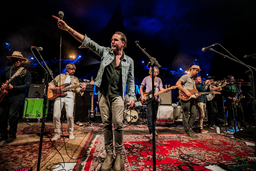 Broken Social Scene, Pickathon, Pendarvis Farm, photo by Tojo Andrianarivo