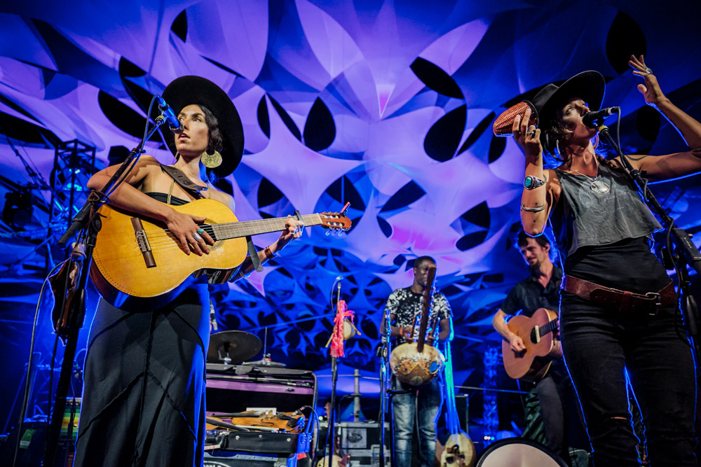 Rising Appalachia, Pickathon, Pendarvis Farm, photo by Tojo Andrianarivo