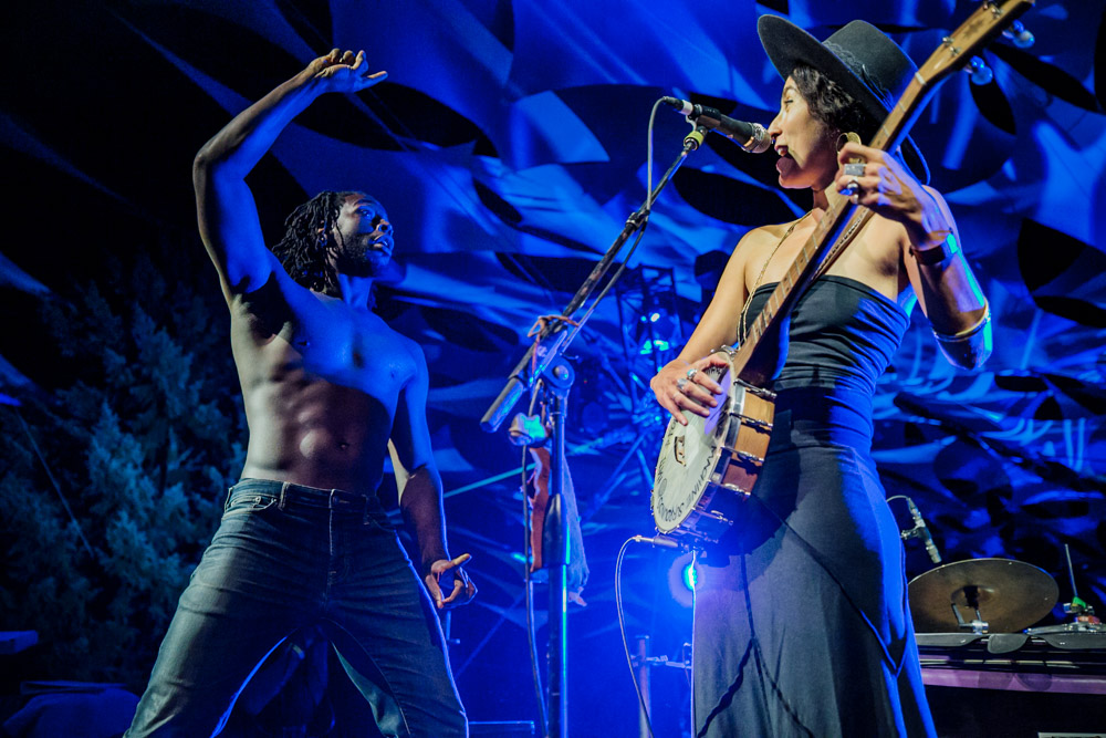Rising Appalachia, Pickathon, Pendarvis Farm, photo by Tojo Andrianarivo