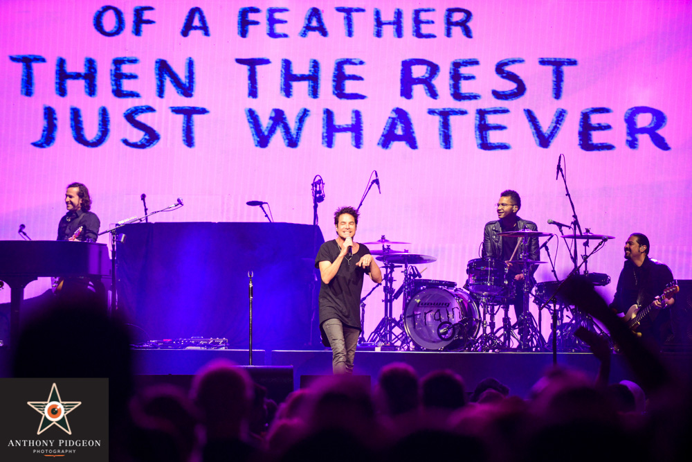 Train, Moda Center, Rose Quarter, photo by Anthony Pidgeon