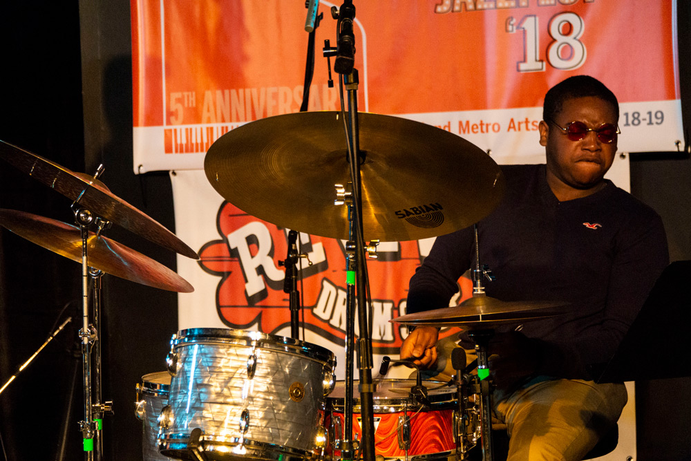 Farnell Newton, Montavilla Jazz Festival, photo by Elbert Giron