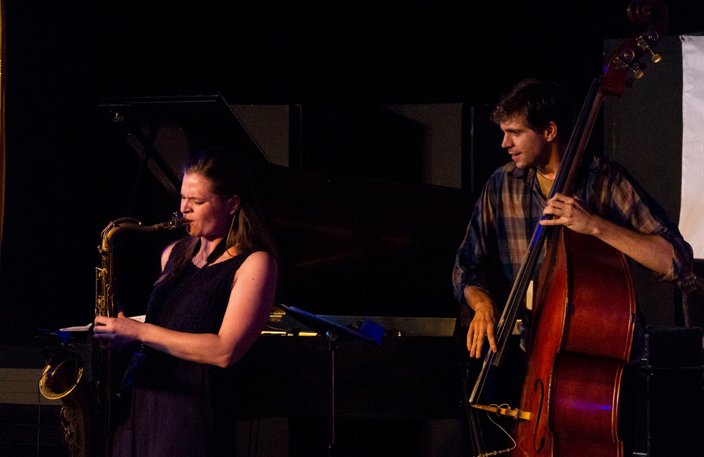 Nicole Glover, Montavilla Jazz Festival, photo by Elbert Giron