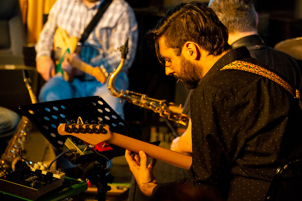 Ryan Meagher, Montavilla Jazz Festival, photo by Elbert Giron